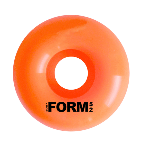 Form Wheels (Jeu De 4) Orange 52Mm 101A