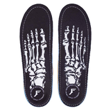 Footprint Insole Kingfoam Orthotics Skeleton Black