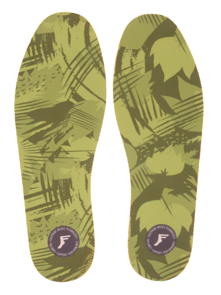 Semelles Footprint Insoles Kingfoam Flat 3MM LO Yellow Camo