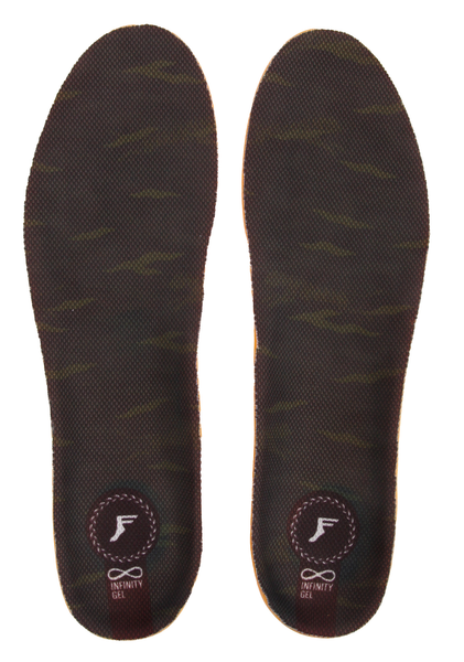Semelles Footprint Insoles Kingfoam Elite Quantum Heel HI Tiger Camo