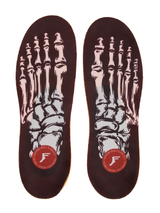 Semelles Footprint Insoles Kingfoam Orthotic Skeleton Black