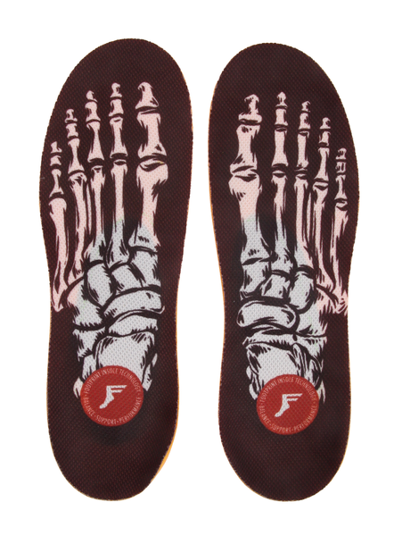 Semelles Footprint Insoles Kingfoam Orthotic Skeleton Black