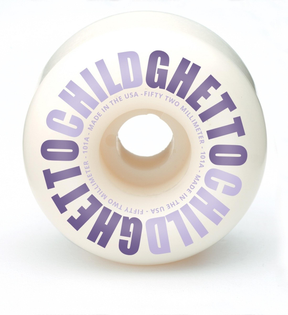 Ghetto Child Wheels (Jeu De 4) 52Mm Classic Logo 101A