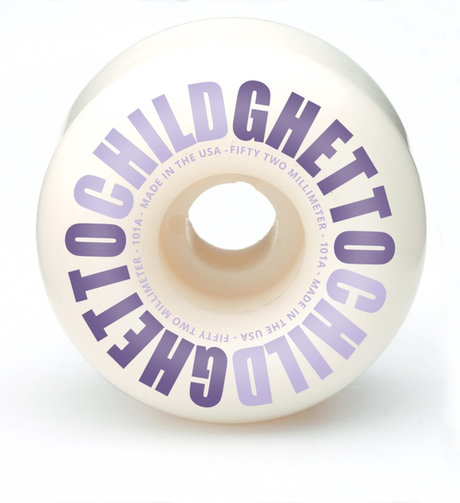 Ghetto Child Wheels (Jeu De 4) 52Mm Classic Logo 101A