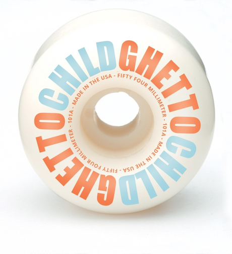 Ghetto Child Wheels (Jeu De 4) 54Mm Classic Logo 101A