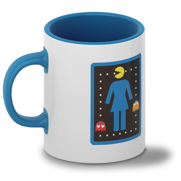 Girl Mug Og Pac-Lock White Blue