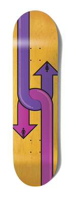 Planche de skateboard Girl Dual Directional Mccrank Twin 8,5"