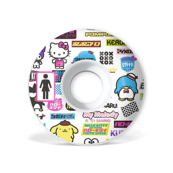Girl Wheels (Jeu De 4) 54Mm Sanrio Tokyo Speed Staple 101A