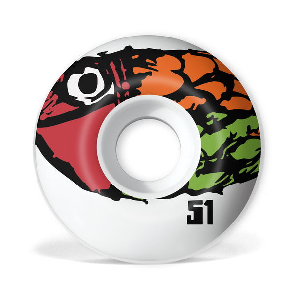 Girl Wheels (Jeu De 4) 51Mm Pictograph Staple 101A