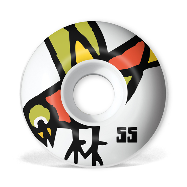 Girl Wheels (Jeu De 4) 55Mm Pictograph Staple 101A