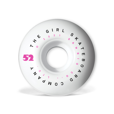 Girl Wheels (Jeu De 4) 52Mm Sanrio Tokyo Speed Staple 101A