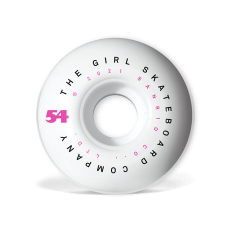 Girl Wheels (Jeu De 4) 54Mm Sanrio Tokyo Speed Staple 101A
