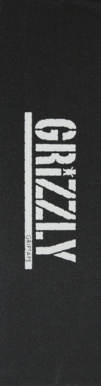 Grizzly Grip Plaque Stamp Print White