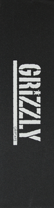 Grizzly Grip Plaque Stamp Print White