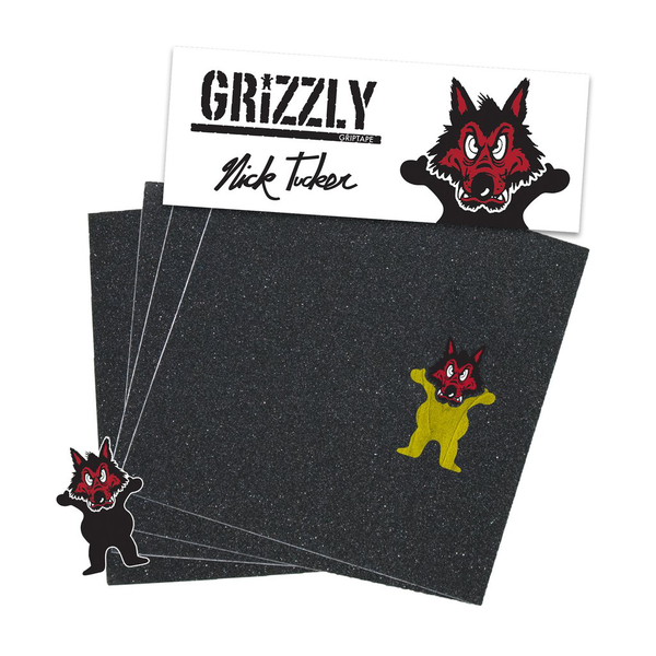 Grizzly Grip Plaque Pro Nick Tucker Wolf Pack