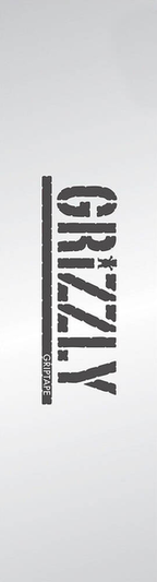 Grizzly Grip Plaque Stamp Print Clear