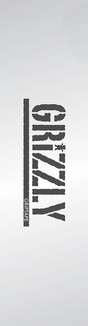 Grizzly Grip Plaque Stamp Print Clear
