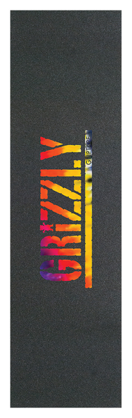Grizzly Grip Plaque Stamp Print Acid Test Tie Dye