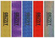 Grizzly Grip Plaque Stamp Print Glitter