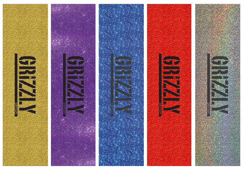 Grizzly Grip Plaque Stamp Print Glitter