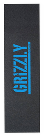 Grizzly Grip Plaque Stamp Print Blue