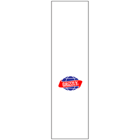 Grizzly Grip Plaque Round The World White