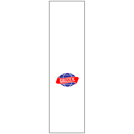 Grizzly Grip Plaque Round The World White