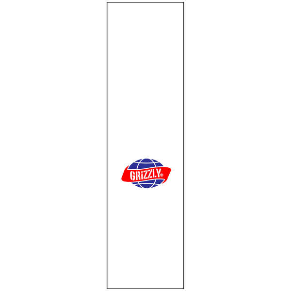 Grizzly Grip Plaque Round The World White