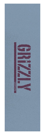 Grizzly Grip Plaque Stamp Blue Black