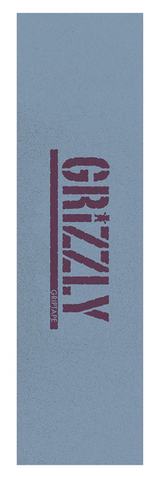 Grizzly Grip Plaque Stamp Blue Black