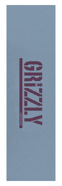 Grizzly Grip Plaque Stamp Blue Black