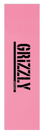 Grizzly Grip Plaque Stamp Pink Black