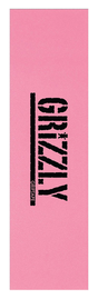 Grizzly Grip Plaque Stamp Pink Black