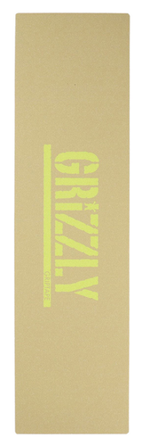 Grizzly Grip Plaque Stamp Sand Yellow