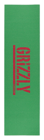 Grizzly Grip Plaque Stamp Green Red
