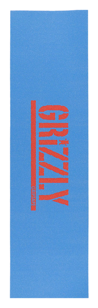 Grizzly Grip Plaque Stamp Blue Orange