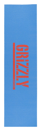 Grizzly Grip Plaque Stamp Blue Orange
