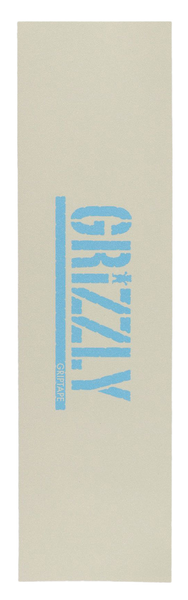 Grizzly Grip Plaque Stamp Light Grey Blue