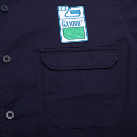 Gx1000 Chemise Fertilizer Ss Button Down Dark Blue