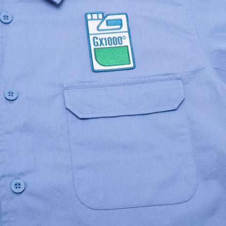 Gx1000 Chemise Fertilizer Ss Button Down Light Blue