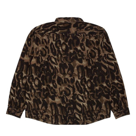 Gx1000 Chemise Ls Button Down Brown Leopard Camo