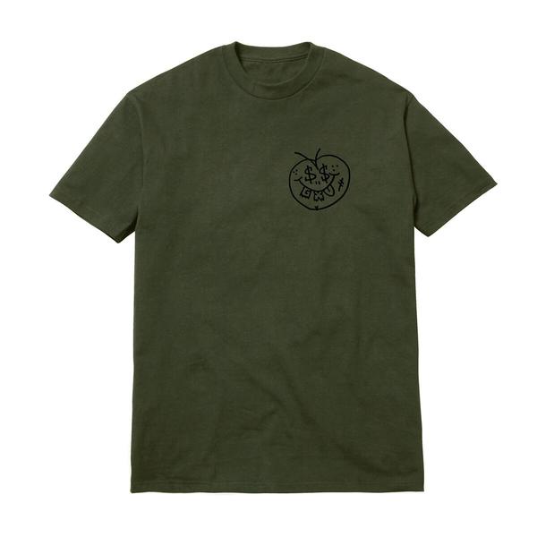 Gx1000 T-Shirt Face Plant Military Green
