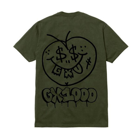 Gx1000 T-Shirt Face Plant Military Green
