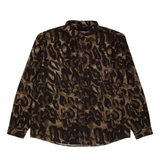 Gx1000 Chemise Ls Button Down Brown Leopard Camo