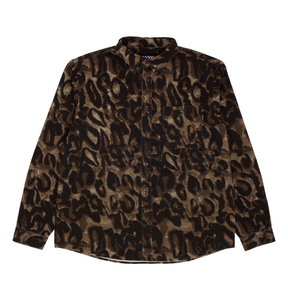 Gx1000 Chemise Ls Button Down Brown Leopard Camo