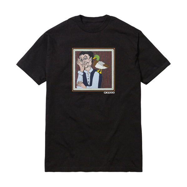 Gx1000 T-Shirt Man With Duck Black