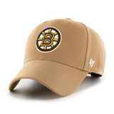 Casquette snapback 47 Brand NHL Boston Bruins MVP Camel