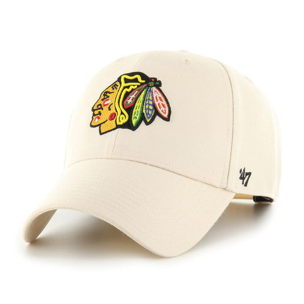 Casquette snapback 47 Brand NHL Chicago Blackhawks MVP Natural