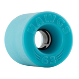 Hawgs Wheels (Jeu De 4) 63Mm Doozies Blue 78A