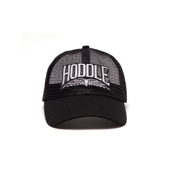 Hoddle Cap Heart Trucker Black